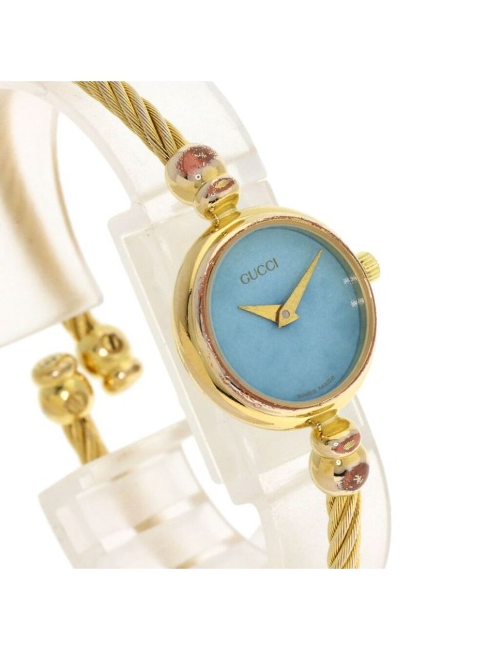 Gucci Round Face Turquoise Watch - Picture 4 of 15